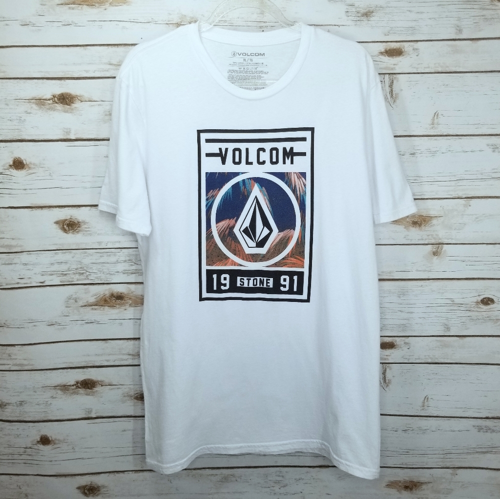 Volcom Stone 1991Graphic Shortsleeve Tee Shirt Size XL
